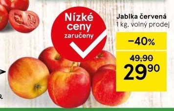 Jablka červená Gala