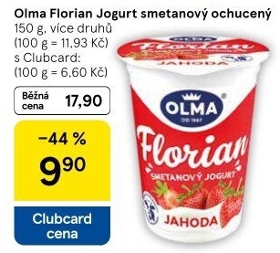 Jogurt smetanový Florian Olma