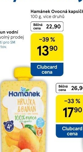 Kapsička ovocná Hamánek