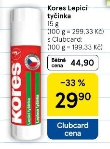 Lepidlo tyčinka Kores