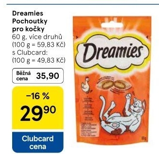 Pamlsky pro kočky Dreamies Whiskas