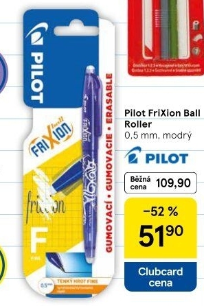 Pero Roller Frixion Ball Pilot