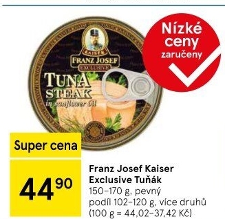 Tuňák Exclusive Franz Josef Kaiser