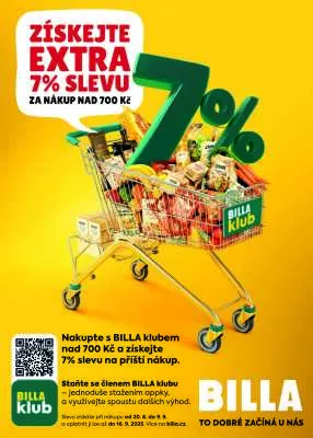 akční leták BILLA 20.8.2025-26.8.2025