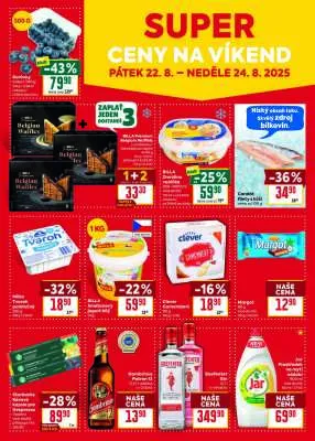 akční leták BILLA 20.8.2025-26.8.2025