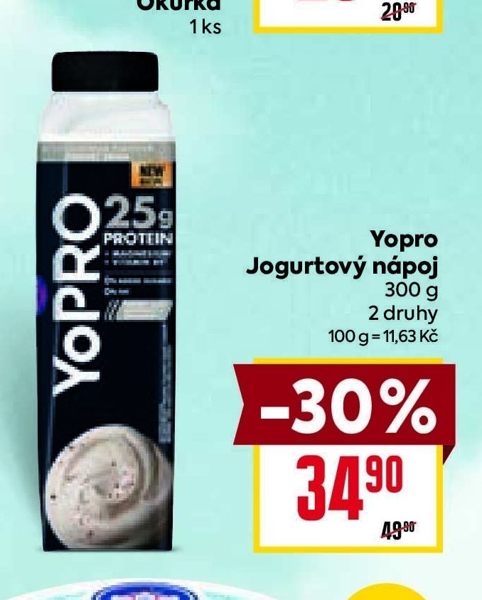 YoPRO proteinový jogurt - BILLA akcniletaky.com