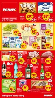 akční leták Penny Market 21.8.2025-27.8.2025
