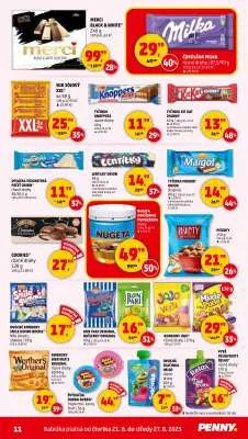 akční leták Penny Market 21.8.2025-27.8.2025