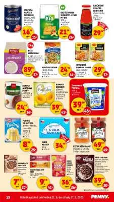 akční leták Penny Market 21.8.2025-27.8.2025