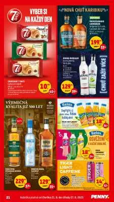 akční leták Penny Market 21.8.2025-27.8.2025