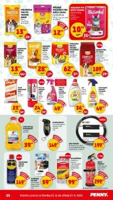 akční leták Penny Market 21.8.2025-27.8.2025
