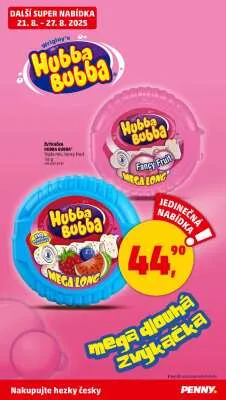 akční leták Penny Market 21.8.2025-27.8.2025