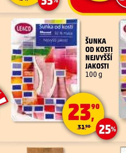 ŠUNKA OD KOSTI NEJVYŠŠÍ JAKOSTI