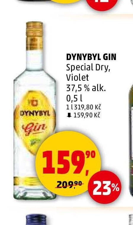 DYNYBYL GIN Special Dry, Violet
