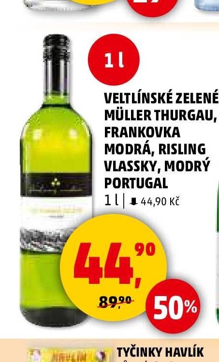 VELTLÍNSKÉ ZELENÉ, MÜLLER THURGAU, FRANKOVKA MODRÁ, RISLING VLASSKY, MODRÝ PORTUGAL