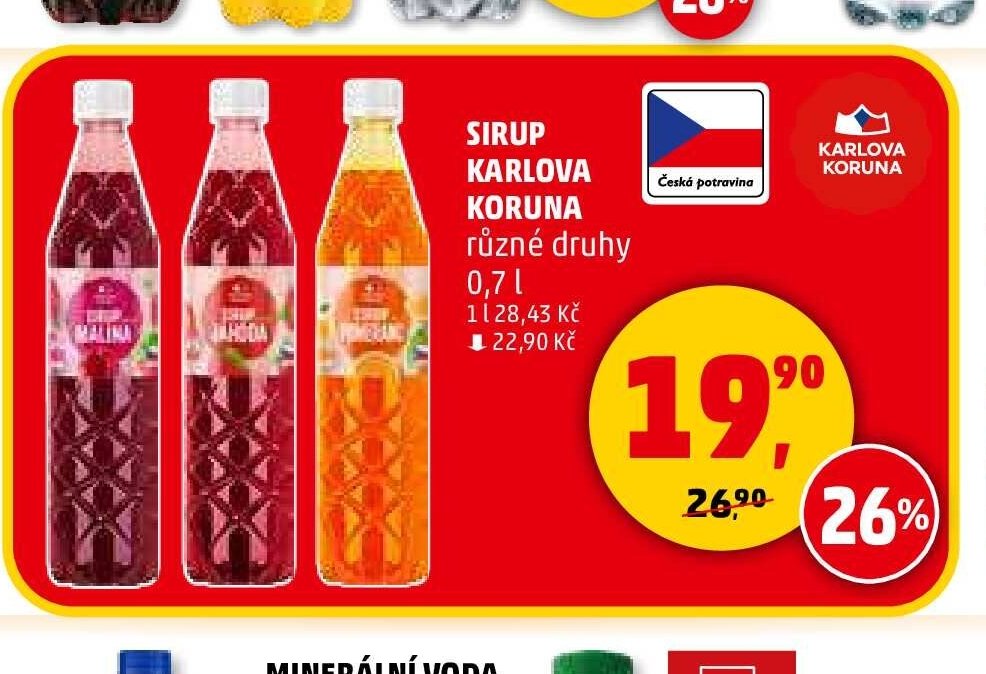 Sirup Karlova Koruna