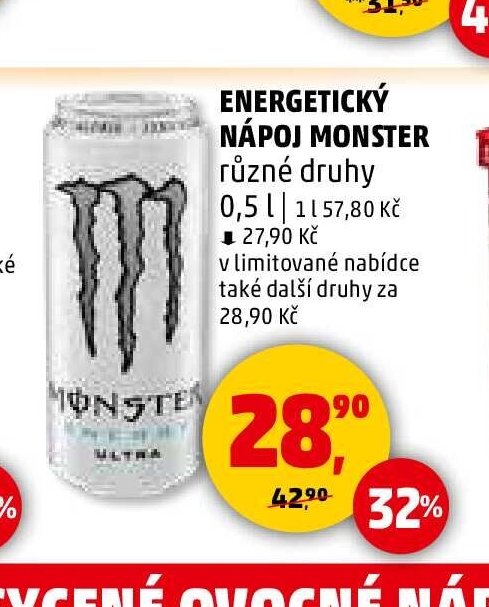 Energetický nápoj Monster