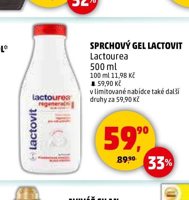 SPRCHOVÝ GEL LACTOVIT