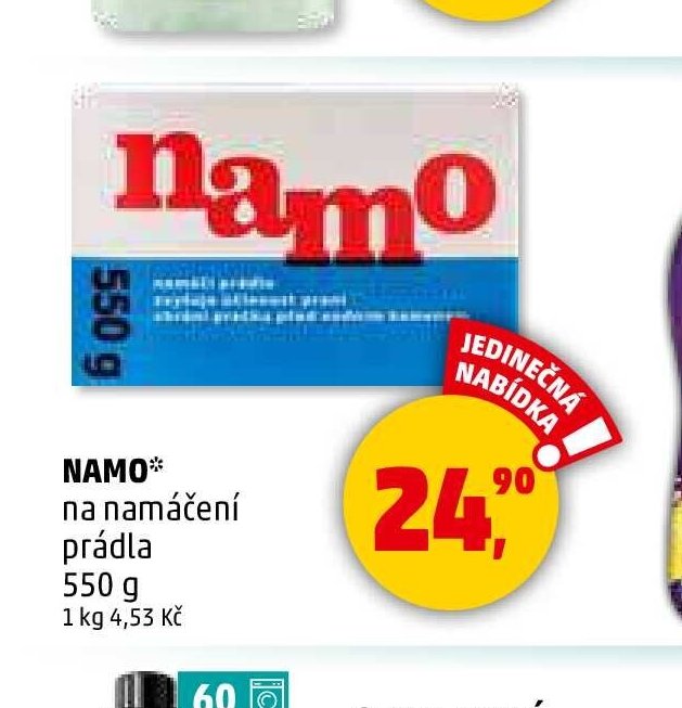 NAMO* na namáčení prádla