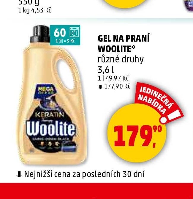 GEL NA PRANÍ WOOLITE*