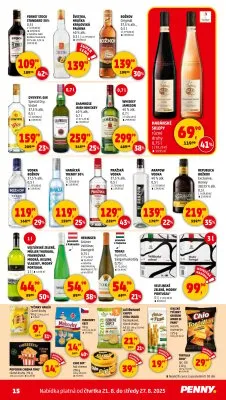 akční leták Penny Market 21.8.2025-27.8.2025