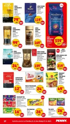 akční leták Penny Market 21.8.2025-27.8.2025