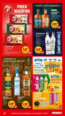 akční leták Penny Market 21.8.2025-27.8.2025