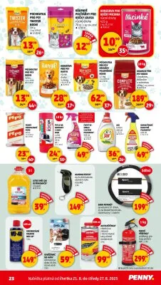 akční leták Penny Market 21.8.2025-27.8.2025
