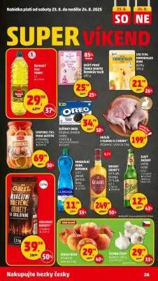 akční leták Penny Market 21.8.2025-27.8.2025