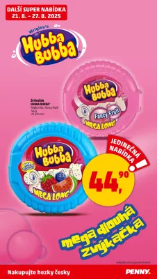 akční leták Penny Market 21.8.2025-27.8.2025