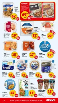 akční leták Penny Market 21.8.2025-27.8.2025