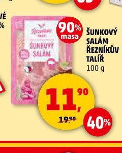Šunkový salám řezníkův talíř 100 g