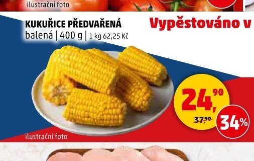 KUKUŘICE PŘEDVAŘENÁ
