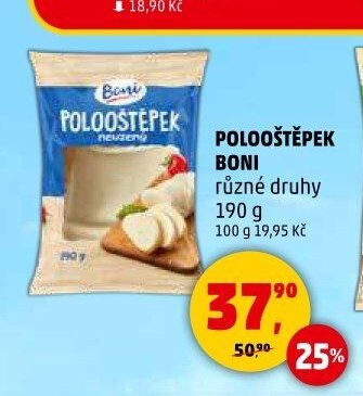 POLOOŠTĚPEK BONI různé druhy