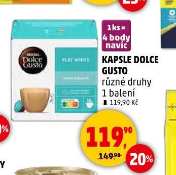 KAPSLE DOLCE GUSTO různé druhy