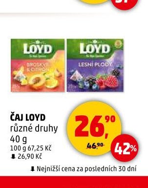 Čaj Loyd 40 g