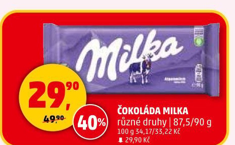 Čokoláda Milka