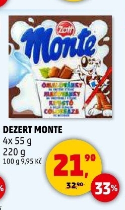 Dezert Monte Zott