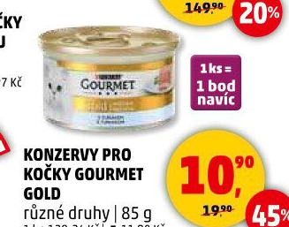Konzerva pro kočky Gold Gourmet Purina