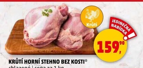 Krůtí stehno bez kosti