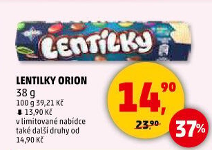 Lentilky Orion