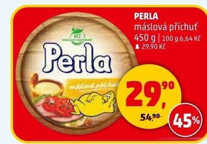 Margarín máslová příchuť Perla