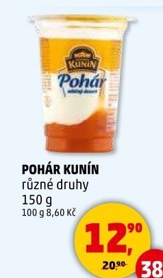 Mléčný Pohár Mlékárna Kunín