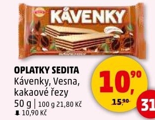 Oplatky Vesna Sedita