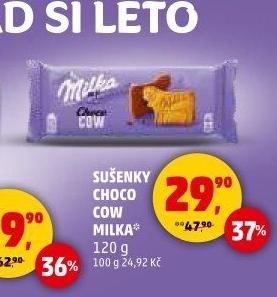 Sušenky Choco Cow Milka