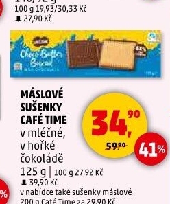 Sušenky máslové Café time