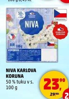 Sýr niva Karlova Koruna
