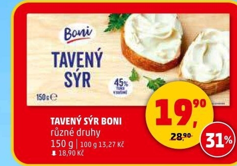 Sýr tavený Boni