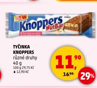 Tyčinka Knoppers NutBar Storck