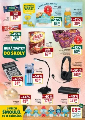akční leták BILLA 20.8.2025-26.8.2025